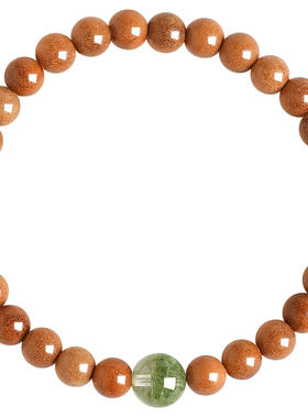 普陀山补木五行泰山天然桃木手串