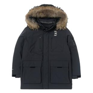 【自营】MLB羽绒服新款男女简约运动服户外休闲复古外套3ADJB0656