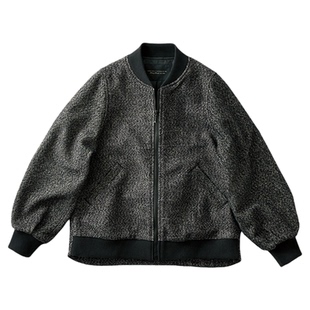 桑妮库拉/Sunny clouds 粗花呢飞行服夹克外套宽松上衣