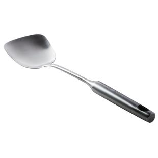 onlycook 304不锈钢锅铲家用铁锅炒菜铲子炒勺厨具一体成型铁铲