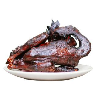 魏老六魏氏熏鸡烧鸡聊城铁公鸡整只熟食山东特产下酒佐茶佳品450g