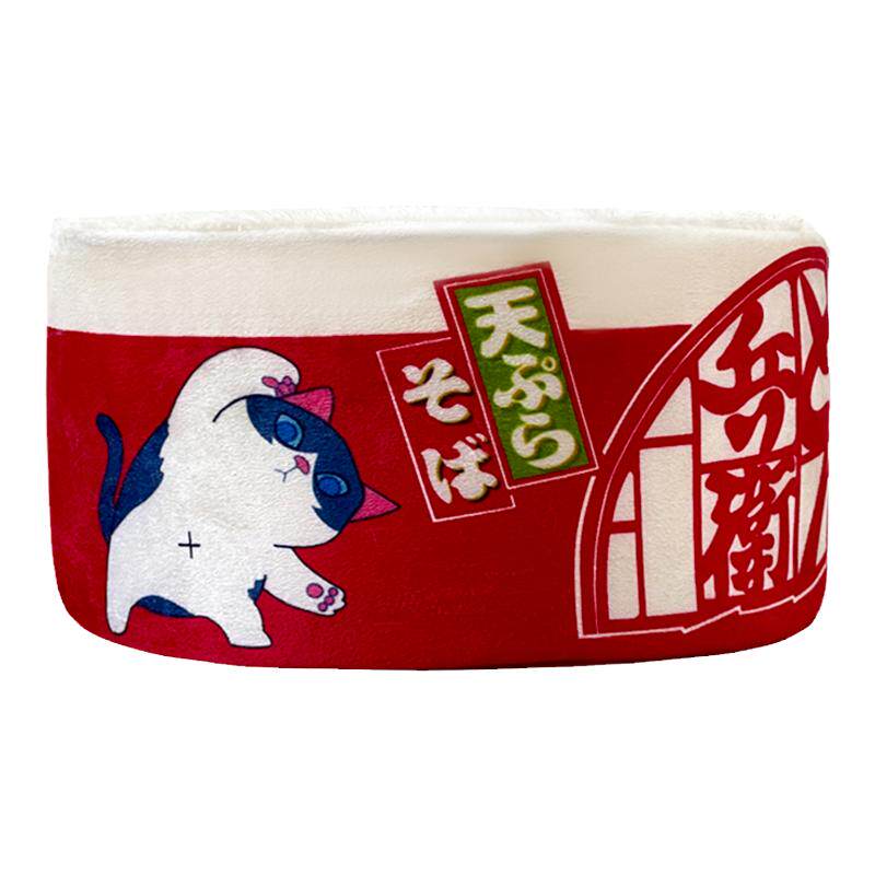 网红泡面碗冬天保暖防寒趣味猫窝