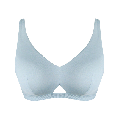 maxmoon胸罩光面无痕上托薄棉杯