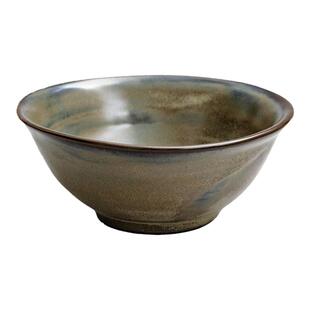 日式餐桌摆台四件套窑变不规则黑陶土螺纹碗盘勺杯子创意餐具套装