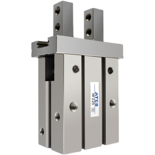 气动手指气缸平行气爪MHZL2-/MHZ2-16D/10D/20/25/32/40D/S夹具D2