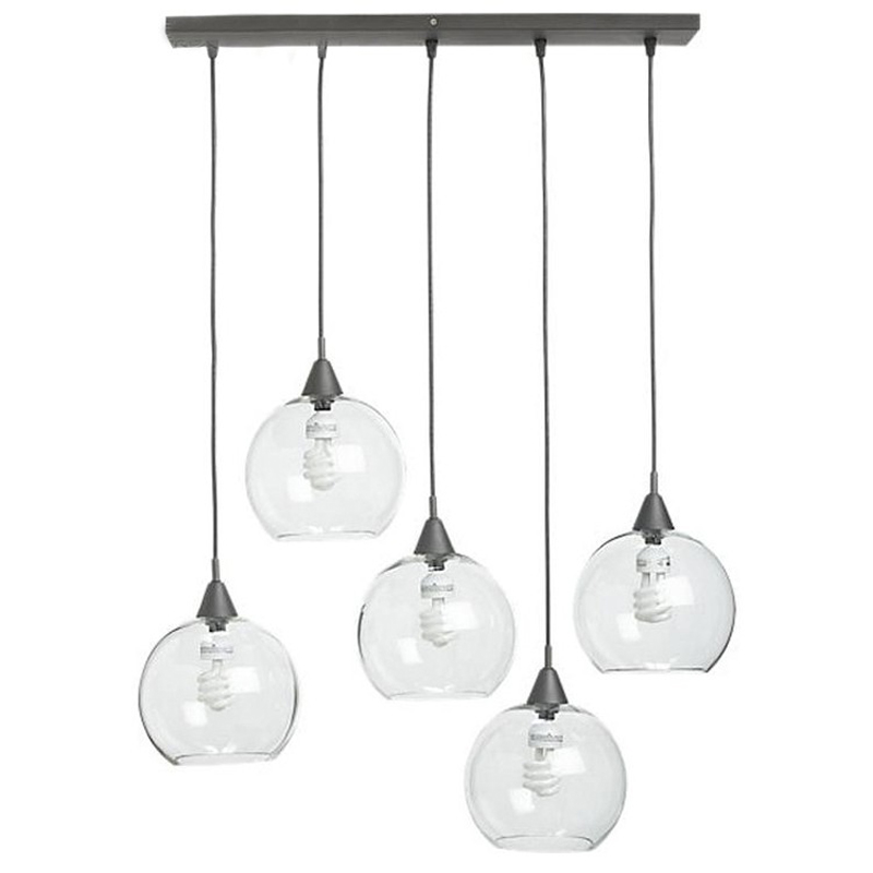 泡泡球吊灯美式复古三头餐厅酒吧台咖啡火锅奶茶店透明玻璃圆形灯