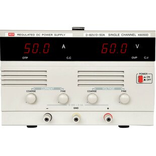 美创直流稳压电源数显可调大功率30V60V50A电器维修电池测试电源