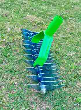 园艺工具草坪枯草耙园林落叶耙园林松土Rake土壤Lawn器Hay耙