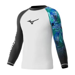 美津浓泳衣男游泳男士套装男生上衣长袖防晒全身男款专业装备新款