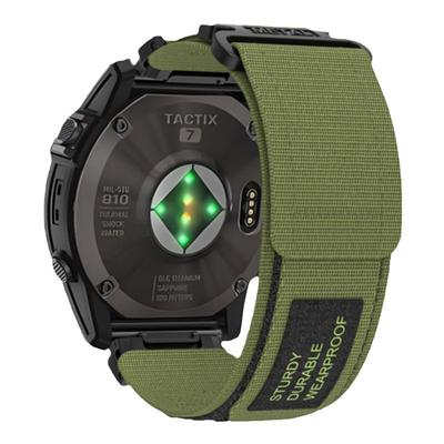 适用佳明fenix7pro高山尼龙表带