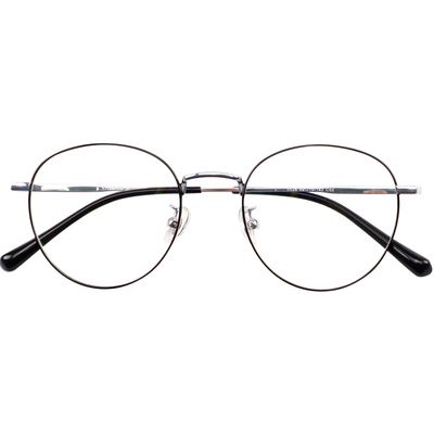 超轻钛架复古文艺近视眼镜小红书