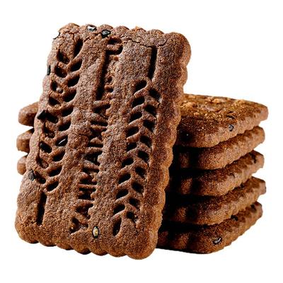 无蔗糖粗粮饼干全麦五谷杂粮九黑藜麦谷物饼干零食减低肥脂早餐饼