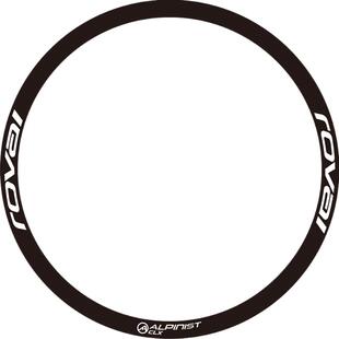 新款闪电Roval Alpinist CLX II轮组贴纸公路车贴轮圈阿尔卑斯2代