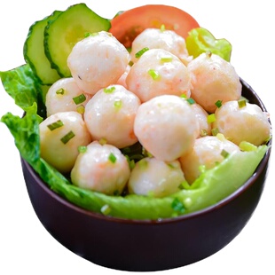 潮兴记手工鲜虾丸潮汕手打鱼丸虾丸冷冻食品商用批发火锅食材