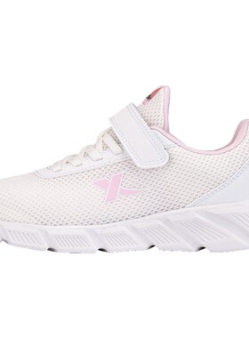 特步女童鞋子中大童女孩小白鞋