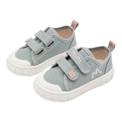 简约复古帆布鞋m1m2学步鞋男女童