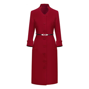 空姐制服职业套装前台工作服连衣裙通勤工装修身空乘礼仪接待