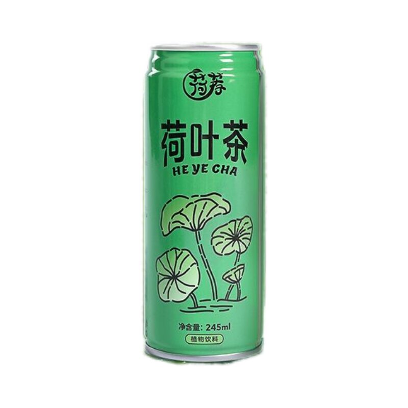 畅饮荷叶茶草本清热解渴罐装