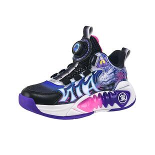 卡途男童篮球鞋2024夏秋新款单网儿童鞋子男孩运动鞋大童透气网鞋