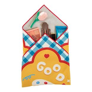 一拾一原创百贴布化妆包微单反相机便携魔术自粘布iPad收纳洗漱包