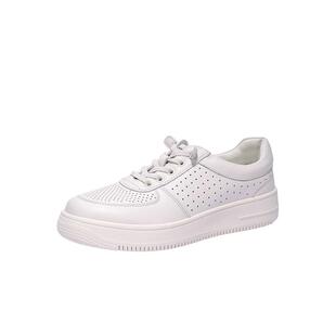 马内尔小白鞋女夏季新款夏鞋子女鞋软底透气薄款厚底运动鞋休闲鞋