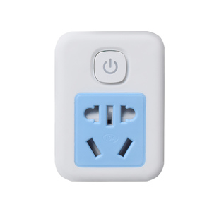 转换插头带开关控制一转二无线排插10A16A两三孔多功能插座转换器