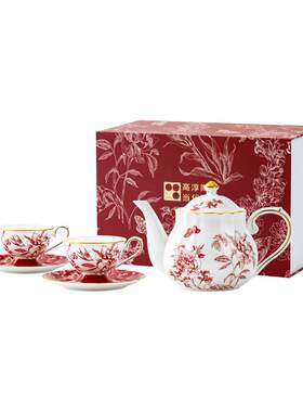 高淳陶瓷陌上花开茶具