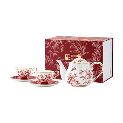 高淳陶瓷陌上花开茶具