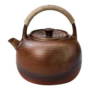 柴烧家用烧水陶壶煮茶户外炭炉便携公道杯主人品茗杯茶叶罐套装