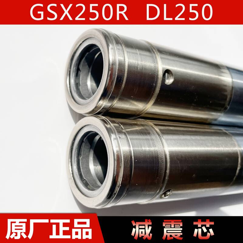 gsx250rdl250gw250f适摩托车前减震器芯亮杆左右前避震芯管-a