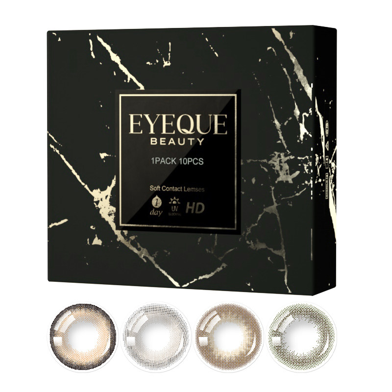 【抢付尾款!先详情页领券!】EYEQUE爱可优日抛棕色美瞳