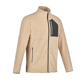 迪卡侬抓绒衣男款保暖户外冲锋衣内胆山地徒步摇粒绒外套ODF