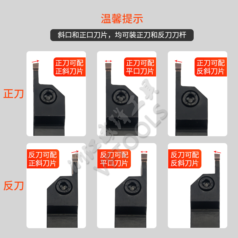 斜度15度斜口数控切刀刀片切断刀粒割切槽车刀刀粒MGGN300槽刀片