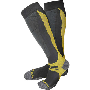 雪视界 日本铠武者专业滑雪袜 男女户外运动长袜子速干抑菌YM1901