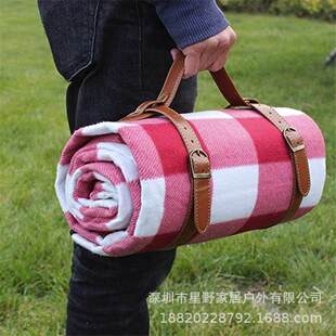 现货毛毯Yogamat提手便携型垫瑜伽带H皮革绑带皮松紧背带扣