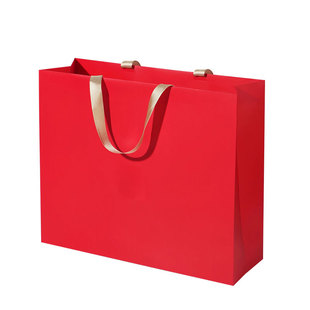 加厚牛皮纸袋手提袋可定制印刷logo高档服装店包装袋茶叶烟酒礼袋