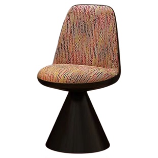 轻奢风化妆凳小转椅可旋转罗比椅家用卧室梳妆台椅子梳妆美甲凳子