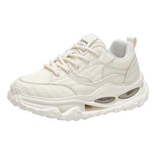 森马男鞋夏季2026新款男士透气网面运动休闲跑步厚底增高老爹潮鞋