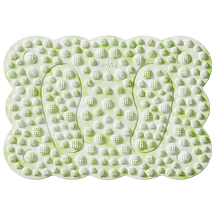 佑美指压板原地超慢跑足底脚底按摩脚垫脚踩趾压板中医减肥专用垫