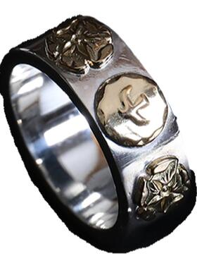 高桥吾郎手工925银复古戒指