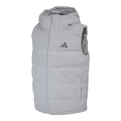 adidas阿迪达斯秋季新款运动休闲保暖马甲外套男羽绒背心 KH3996