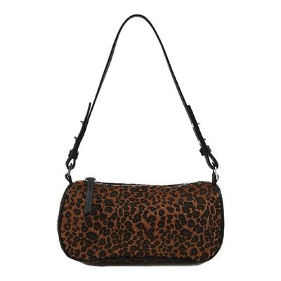 SFSG x LOOKNOW腋下包系列豹纹皮革腋下包圣诞礼物2025年冬季新品