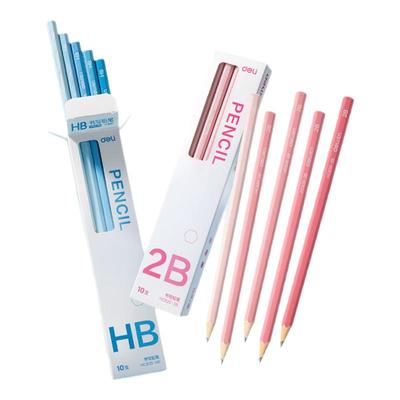 得力渐变铅笔小学生专用hb儿童