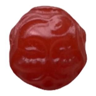 天然保山南红玛瑙雕刻美人鱼单颗散珠男女配件饰品多宝diy手串12m