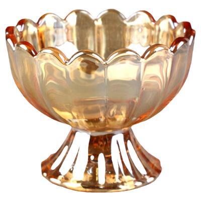 迷你莲花杯玻璃碗甜品杯玻璃