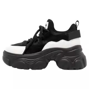 【孟子义同款】leecooper厚底增高老爹鞋女新款时尚运动休闲鞋子