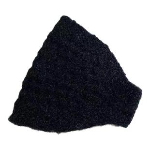 毛线针织适合扎高马尾的帽子女秋冬弹力遮白发冬季脖套围脖保暖帽