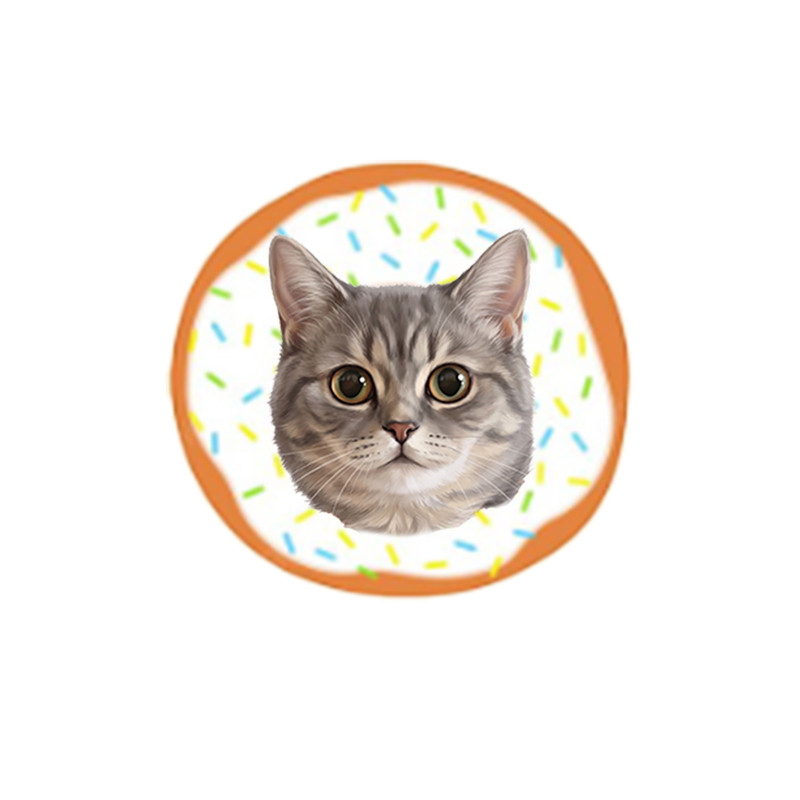 宠物定制双面抱枕不规则周边猫咪狗狗生日礼物纪念品可爱diy玩偶