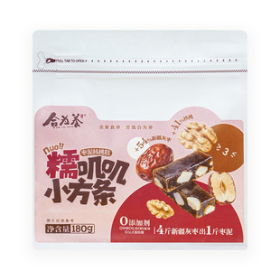合为养 糯叽叽小方条 枣泥核桃糕灰枣中式糕点解馋小吃健康零食