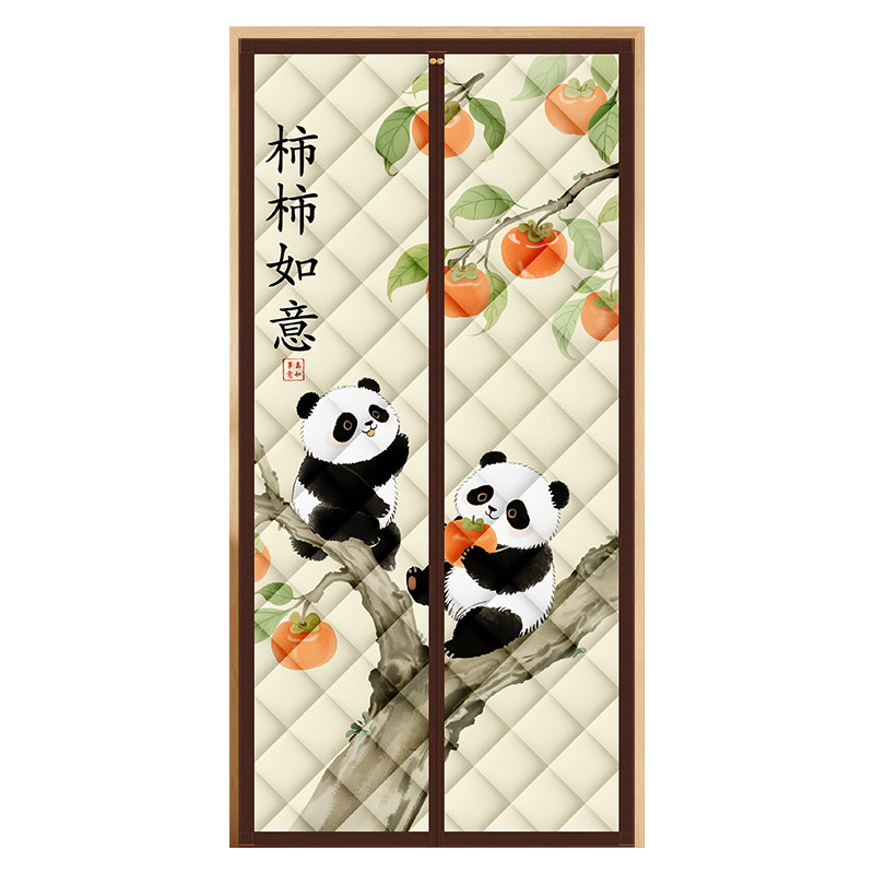 寒冬专用全磁条加厚保暖防风门帘